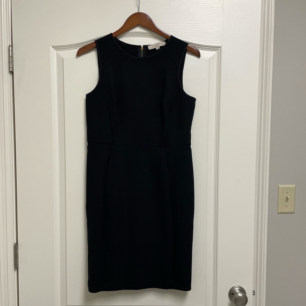 Loft Black Dress